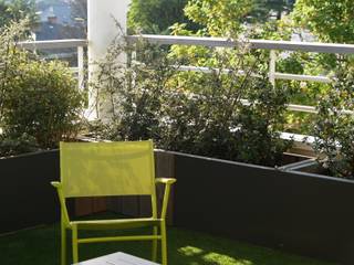 TERASSE 70 m2 Nantes centre ville, SO GREEN SO GREEN بلكونة أو شرفة