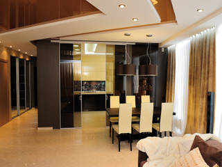 soft loft, pashchak design pashchak design Salas de estilo minimalista