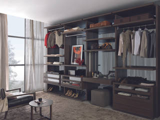 Walk-in-wardrobe, Lamco Design LTD Lamco Design LTD Phòng thay đồ phong cách tối giản Wardrobes & drawers