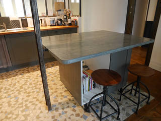 Appartement Paris, Cabinet Dario Cabinet Dario Industrial style kitchen