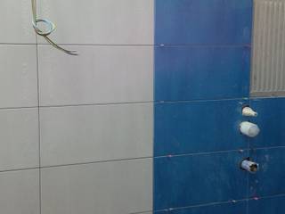 Progetto di N° 2 bagni in appartamento - Roma, Via Camillo Peano , Roberta Rose Roberta Rose حمام