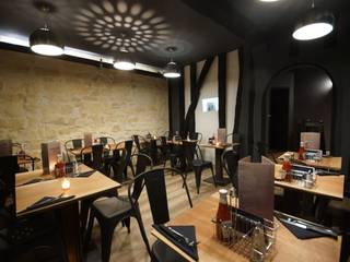 Rénovation bar restaurant Paris. Architecte d'intérieur Paris , Grazia Architecture Grazia Architecture Commercial spaces