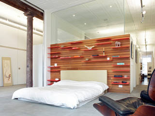 Greene Street Loft, Slade Architecture Slade Architecture Industrial style bedroom