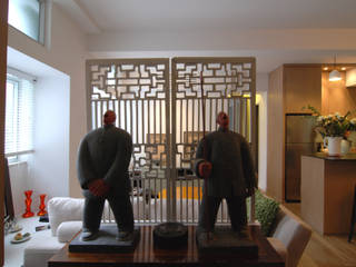 Rednaxela Residential Project, Stefano Tordiglione Design Ltd Stefano Tordiglione Design Ltd Pasillos, vestíbulos y escaleras asiáticos