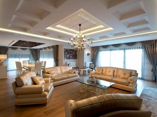 Yeşil Vadi Erguvan Evi, İstanbul., BABA MİMARLIK MÜHENDİSLİK BABA MİMARLIK MÜHENDİSLİK Classic style living room