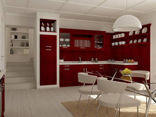 Venice kitchens - Novacucina, UNIT Studio UNIT Studio クラシックデザインの キッチン