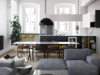 Seamless Parquet Flooring by The Wood Galleries, The Wood Galleries The Wood Galleries Modern Living Room