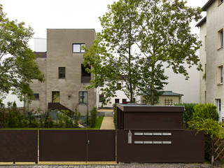Wohn-Ensemble Hähnelstraße, quartier vier Architekten Landschaftsarchitekten quartier vier Architekten Landschaftsarchitekten Minimalistische Häuser