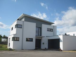 Neubau eines Einfamilienwohnhauses, STRICK Architekten + Ingenieure STRICK Architekten + Ingenieure Casas modernas