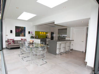 ​Open plan kitchen extension LWK London Kitchens Cocinas modernas