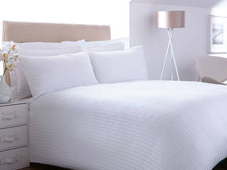 Charlotte Thomas "Satin Stripe" Bed Set, We Love Linen We Love Linen Modern Bedroom