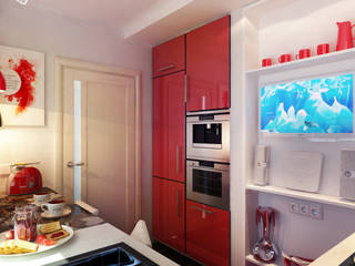 Kitchen for students Sister, Your royal design Your royal design Kitchen