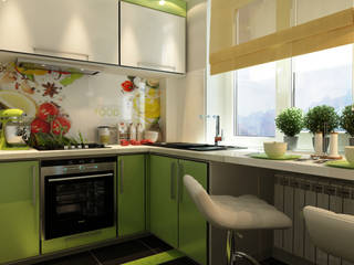 Kitchen for students Sister 2, Your royal design Your royal design Kitchen