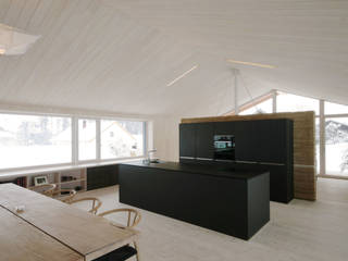 traditionell modern bauen, Arc Architekten Partnerschaft Arc Architekten Partnerschaft モダンな キッチン