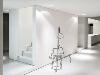 «GINA, MONI & FRANK» –furniture line, Mizko Design Mizko Design モダンデザインの リビング