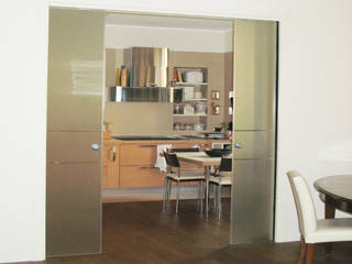 Casa Ca2, studio di architettura cinzia besana studio di architettura cinzia besana Moderne Küchen