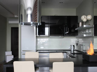 Апартаменты в жк "Авеню 77" / Москва, Бюро TS Design Бюро TS Design Eclectic style kitchen