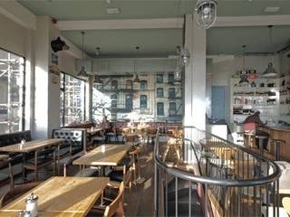 The New Club - Restaurant - Brighton, Engaging Interiors Limited Engaging Interiors Limited 상업공간