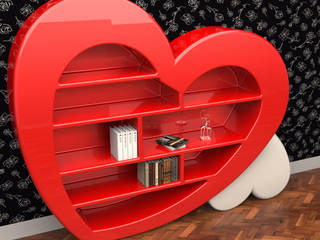 CUORE, ZAD ITALY ZAD ITALY Modern Study Room and Home Office