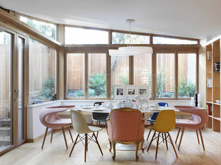Private House Refurbishment in Primrose Hill, London, AR Architecture AR Architecture Modern Dining Room