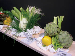 DIVERS - bouquets to eat alive, Studio Janina Loeve Studio Janina Loeve Jardín interior