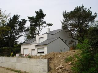 Maison à Vigneux De Bretagne 44, Archimat Creation Archimat Creation モダンな 家