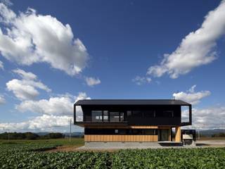 羊蹄山ファームハウス, 株式会社 遠藤建築アトリエ 株式会社 遠藤建築アトリエ Modern houses