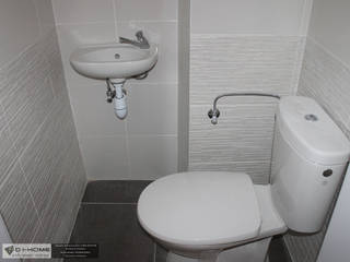 Appartement locatif T5 à STRASBOURG, Agence ADI-HOME Agence ADI-HOME 現代浴室設計點子、靈感&圖片