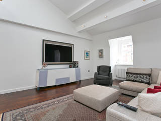 Old Brompton Road, South Kensington, London, SW7, Temza design and build Temza design and build Salas de estilo moderno