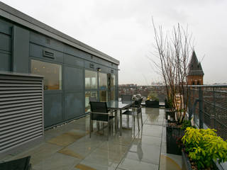 Chapter Street, Westminster, London, SW1, Temza design and build Temza design and build Balcone, Veranda & Terrazza in stile moderno