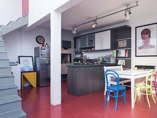 Casa Estúdio MC, Blacher Arquitetura Blacher Arquitetura Eclectic style kitchen