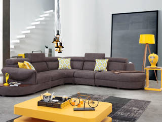 Lecos corner, Trabcelona Design Trabcelona Design Modern living room