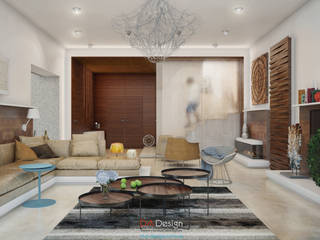 Suburban residential, DA-Design DA-Design Minimalistische Wohnzimmer