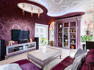 Мечта розовой феи , Samarina projects Samarina projects Classic style living room