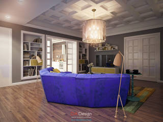 Crossing of Styles, DA-Design DA-Design Eclectic style living room