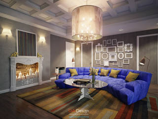 Crossing of Styles, DA-Design DA-Design Eclectic style living room