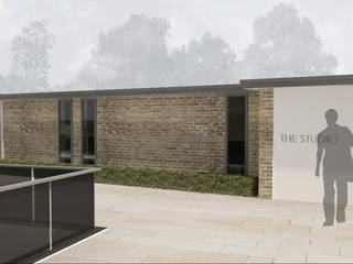 Turning abandoned garages into a two bedroom family home in Balham, PAD ARCHITECTS PAD ARCHITECTS Casas minimalistas