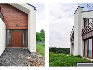 SIMPLE ONE, SUMA Architektów SUMA Architektów Casas minimalistas
