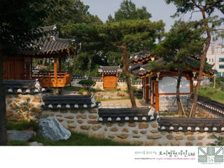Korea traditional garden - 남양홍씨 대호군파 재실정원, Urban Garden AIN.Ltd Urban Garden AIN.Ltd アジア風 庭