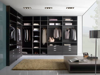 homify Modern dressing room Storage