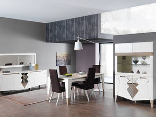 İber yemek odası, Trabcelona Design Trabcelona Design Ruang Keluarga Modern