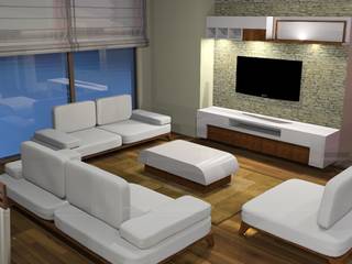 PROJE MİMARİ DESTEK, Trabcelona Design Trabcelona Design Modern living room