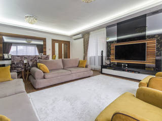 PROJE MİMARİ DESTEK, Trabcelona Design Trabcelona Design Modern living room