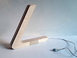 VW Table Lamp, ANDRE VENTURA DESIGNER ANDRE VENTURA DESIGNER غرفة المعيشة