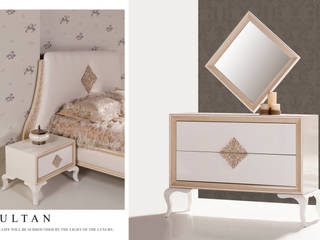 Sultan yatak odası, Trabcelona Design Trabcelona Design Chambre moderne