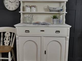 Painted White Shabby Chic Kitchen Dresser , The Treasure Trove Shabby Chic & Vintage Furniture The Treasure Trove Shabby Chic & Vintage Furniture مطبخ