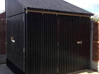 Commercial storage unit, Modular105.co.uk Modular105.co.uk モダンデザインの ガレージ・物置