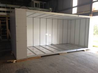 Domestic Garden Room , Modular105.co.uk Modular105.co.uk モダンデザインの 書斎