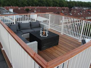 Dakterras Utrecht, ScottishCrown Dakterrassen ScottishCrown Dakterrassen Modern style balcony, porch & terrace