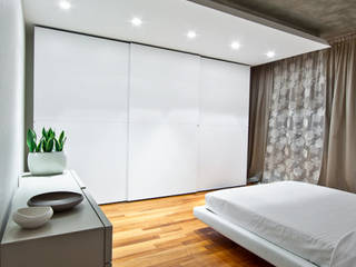 casa s_f, Andrea Stortoni Architetto Andrea Stortoni Architetto Modern style bedroom